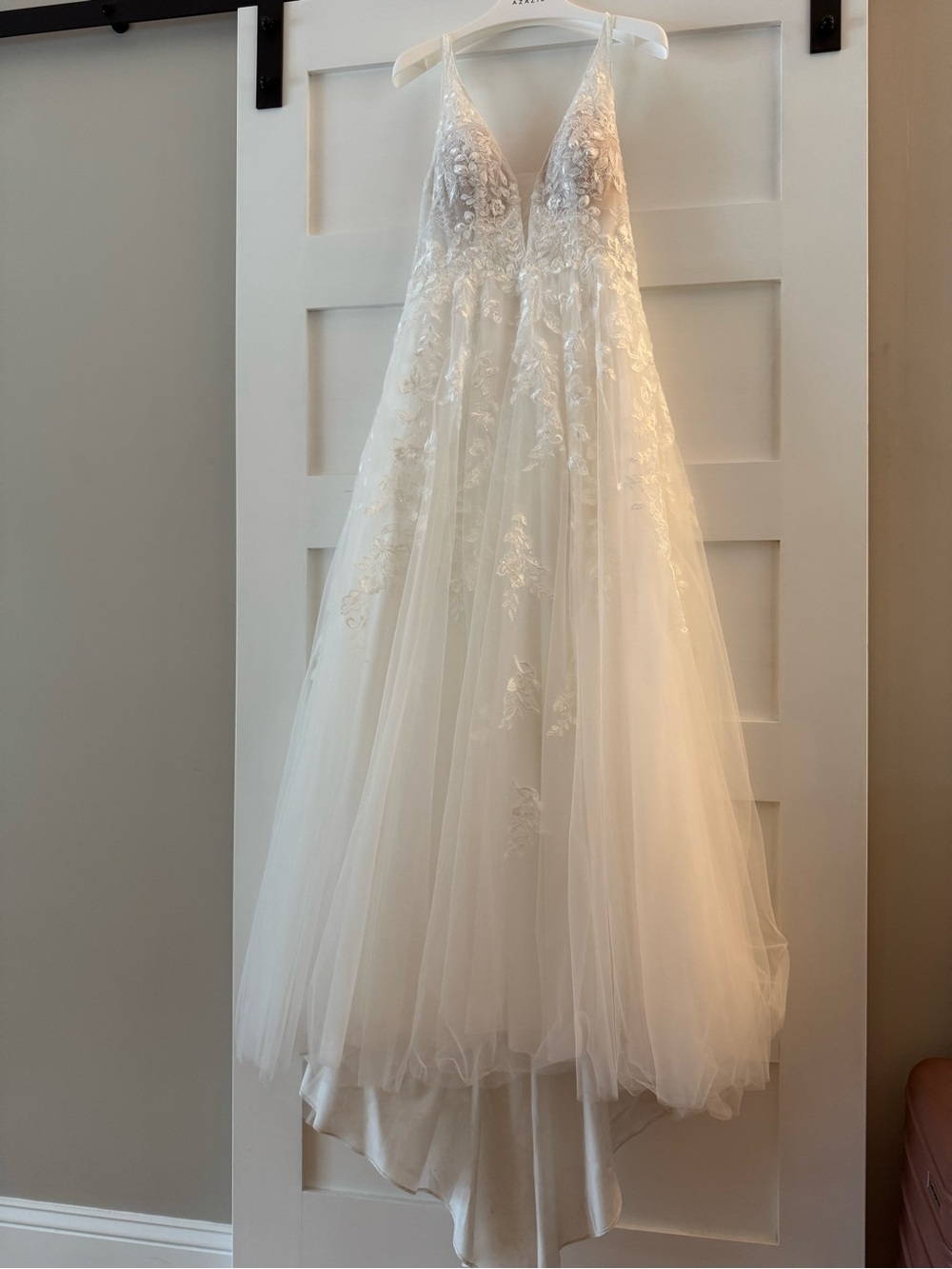 Azazie Sorella Wedding Dress Diamond White WD 4